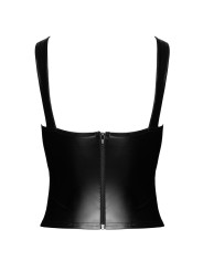 Top style corset Vixen F365 - Noir Handmade