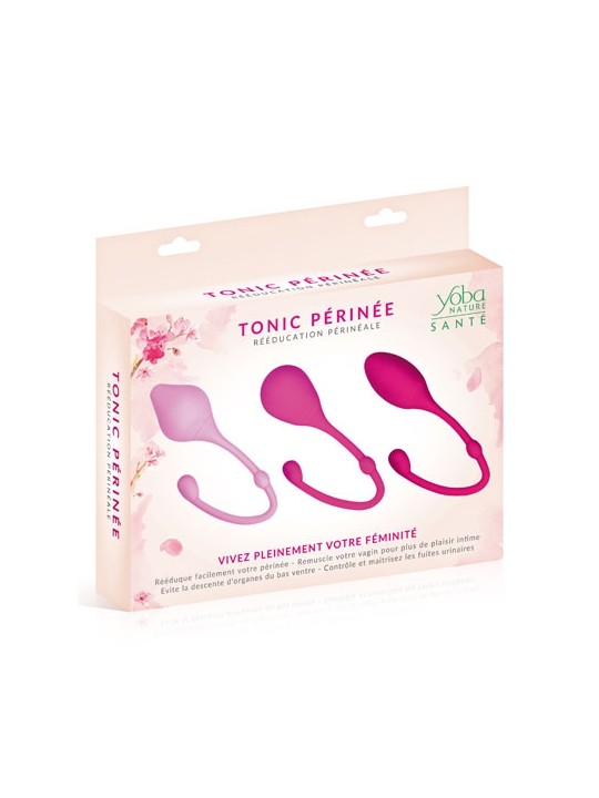 Kit 3 boules de Geisha Tonic Périnée