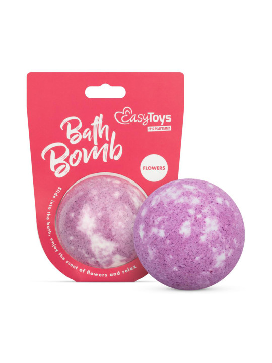 Bombe de bain fleurs