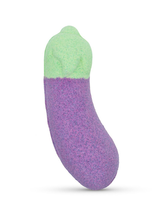 Bombe de bain aubergine