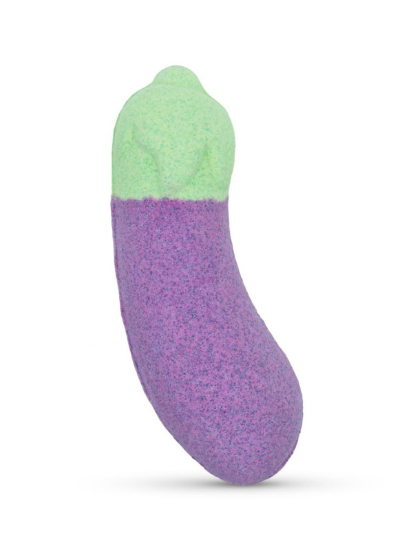 Bombe de bain aubergine