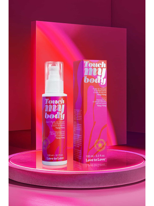 Fluide massage & lubrifiant - ylang-ylang