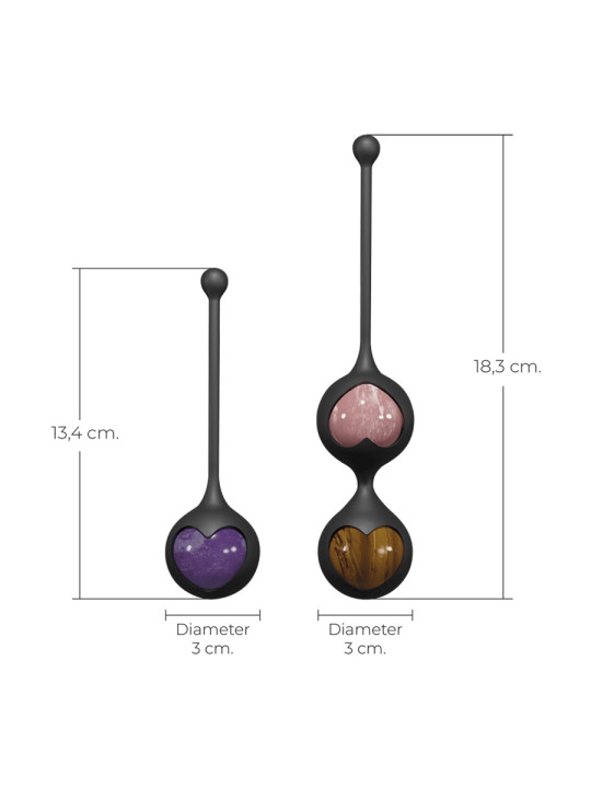 Coffret boules Geisha Harmony Stones - Adrien Lastic