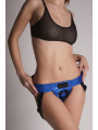 Harnais Curious bleu métallique - Strap On Me