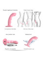 Vibro Tapping dildo wave rose - Strap on Me