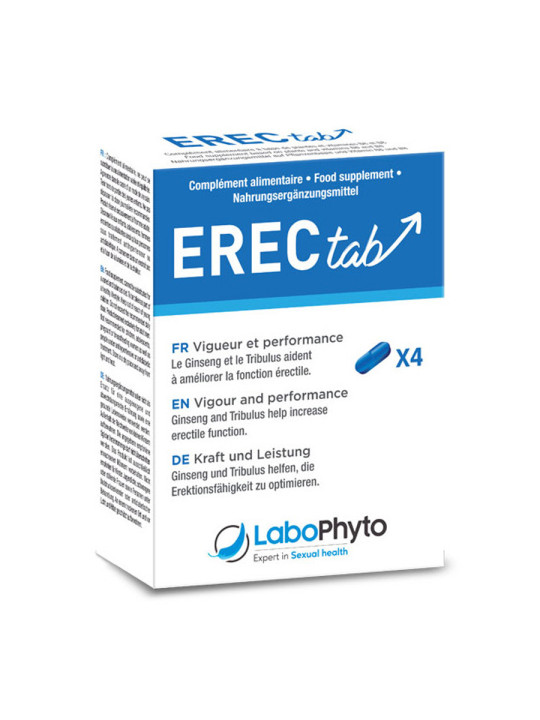 Erectab (4 comprimés) - Stimulant sexuel 