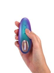 Masseur clitoridien télécommandé Dreamer Iridescent Turquoise - Love to Love