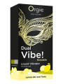 Gel d'excitation Dual Vibe Lemon Gin Tonic Liquid Vibrator